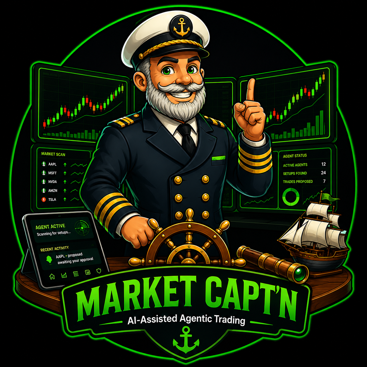 Market Capt'n — AI-Assisted Agentic Trading